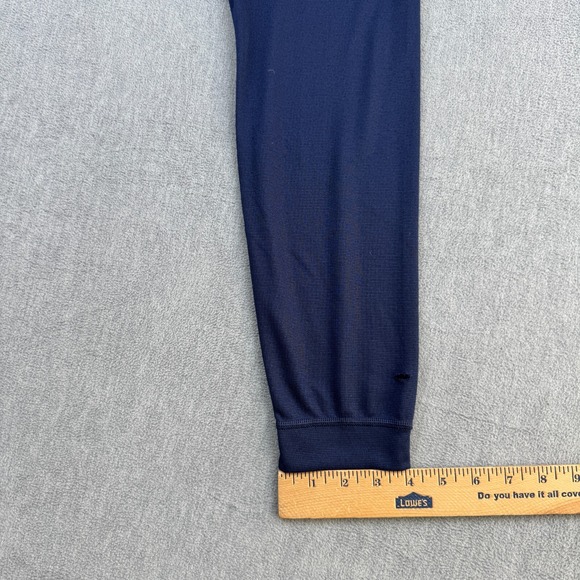 Vintage Patagonia Pants Kids Youth Large 12 Blue Capilene Baselayer Stretch Camp - Picture 11 of 13